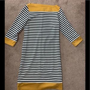 Isaac Mizrahi fitted three quarter length dress